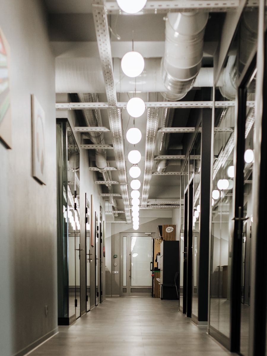 Modern office environment